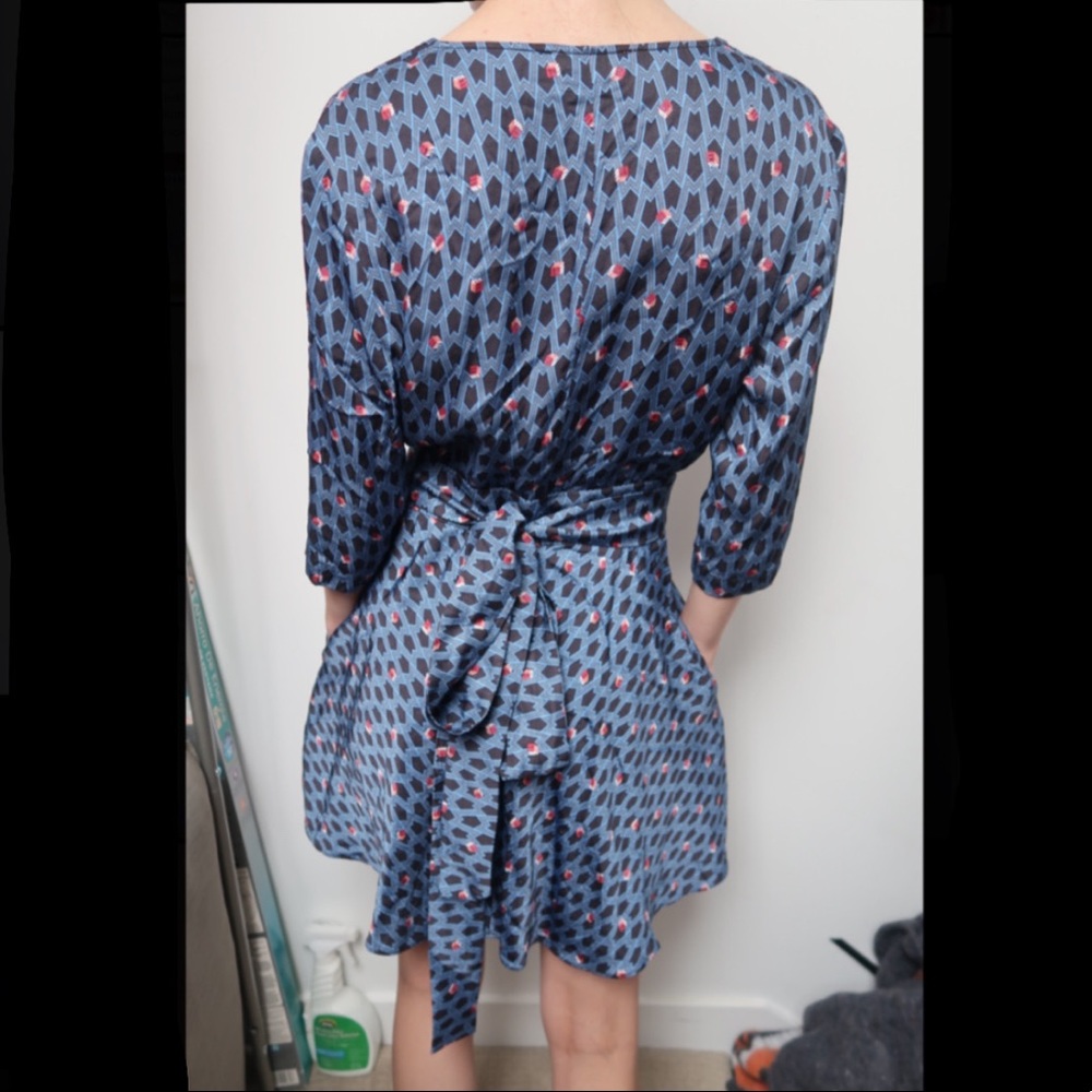 Wrap Mini Dress - Picture 3 of 3